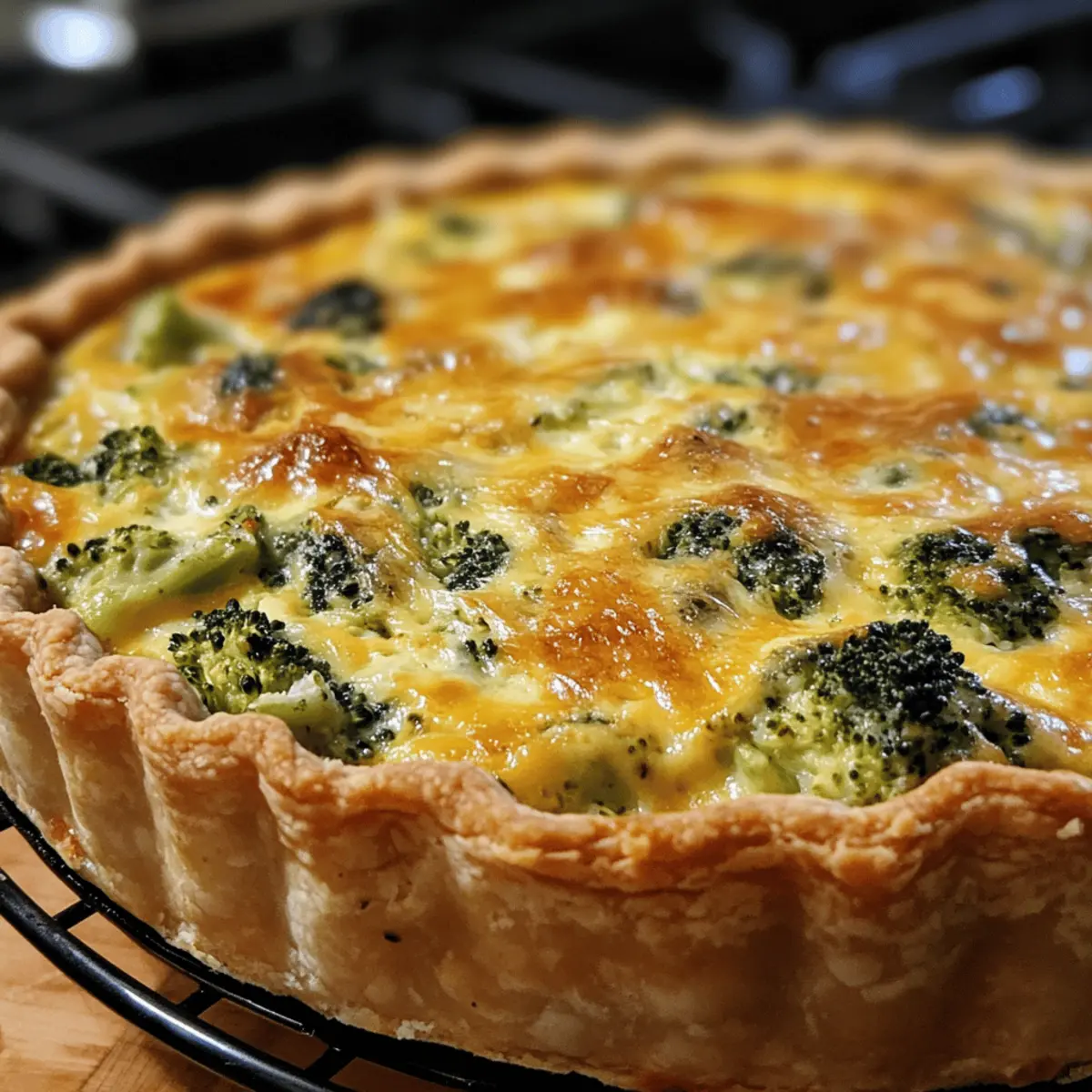 Ultimate Delicious Broccoli Cheddar Quiche: Creamy Comfort
