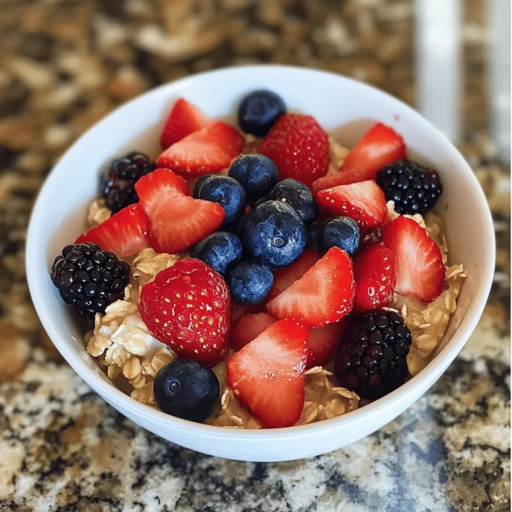 Berry Oatmeal Bowl