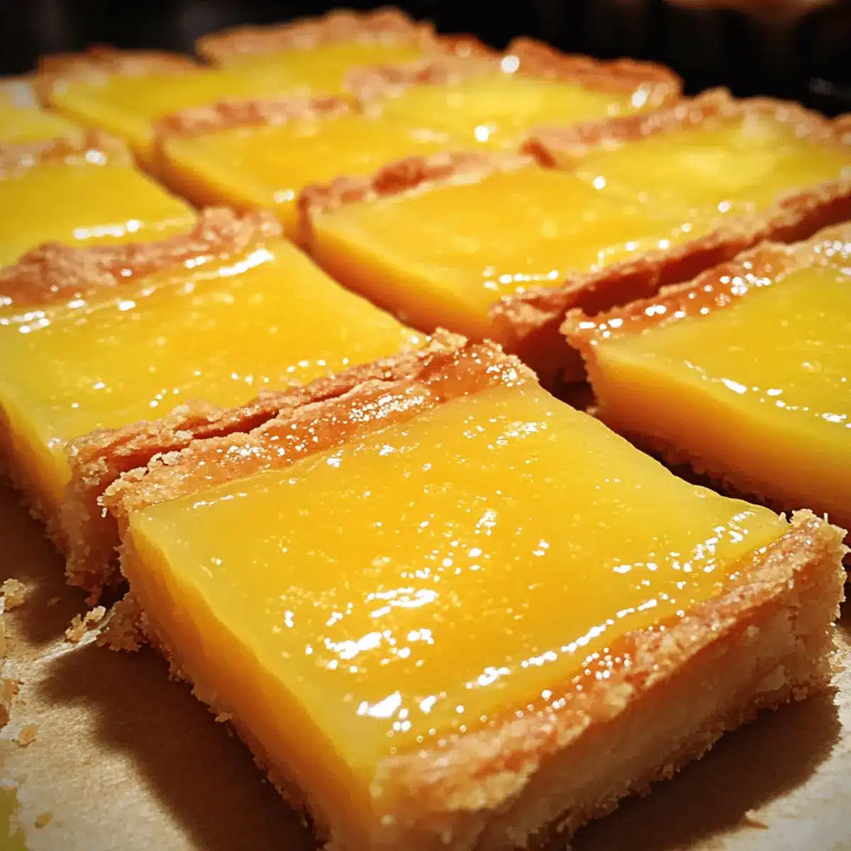 Lemon Tart Squares